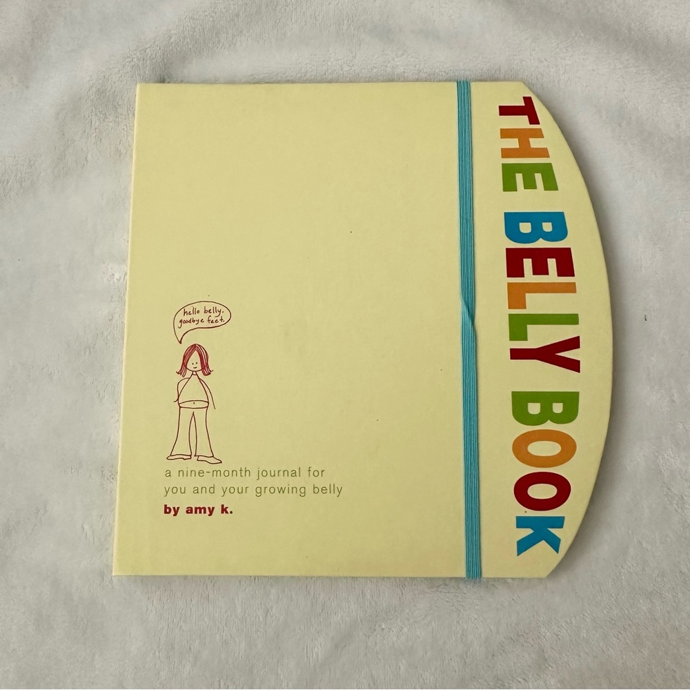 3/$20 The Belly Book Pregnancy Journal NEW